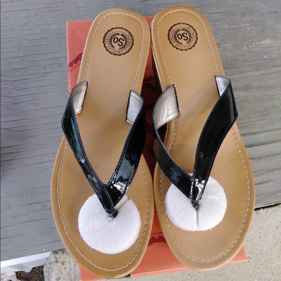 kohls black wedges